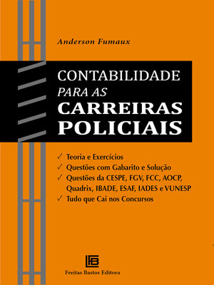 cover image of Contabilidade para as Carreiras Policiais